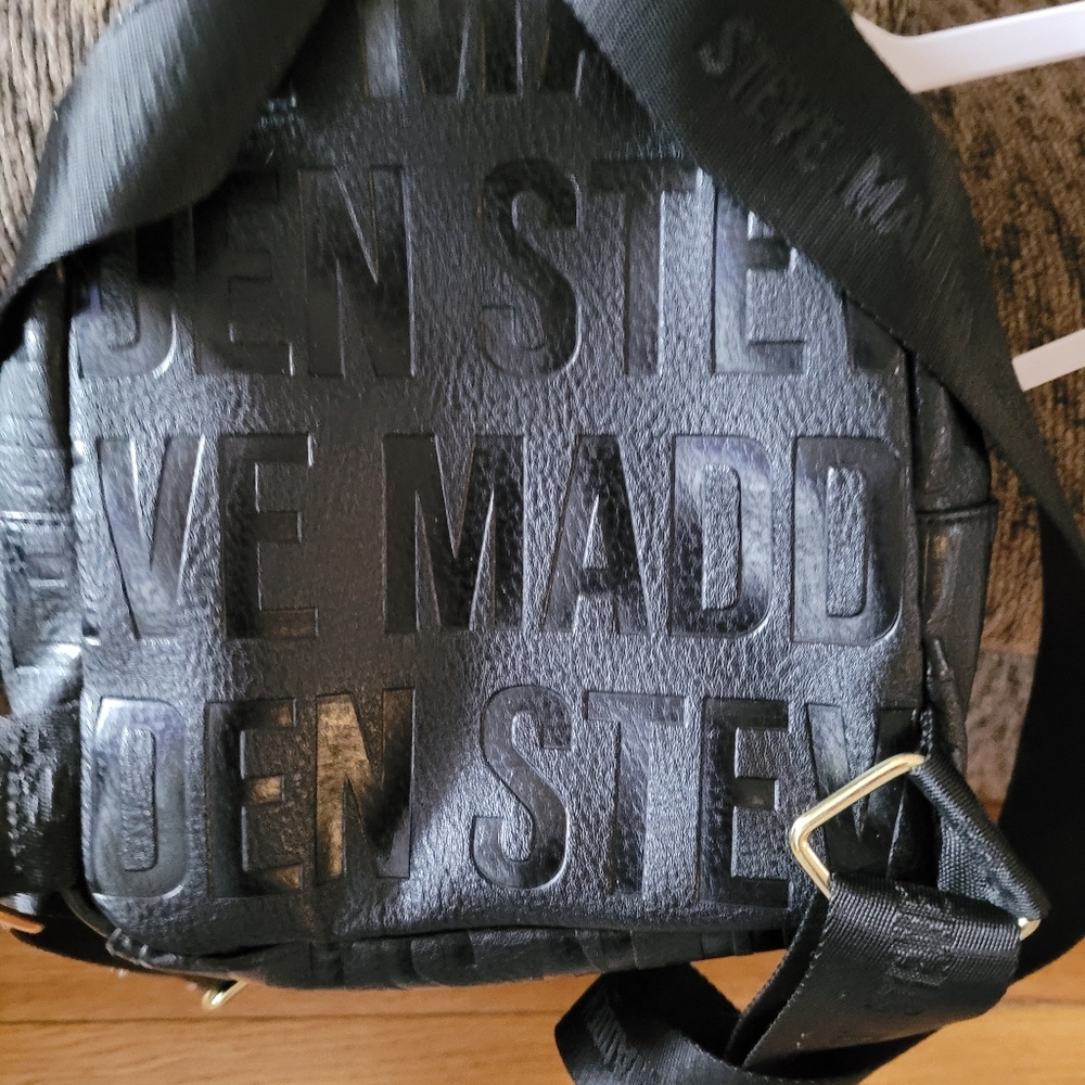 Steve Madden Leather Backpack